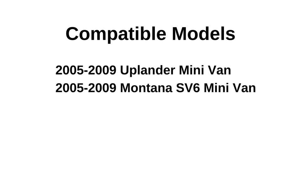 Fits Chevy Uplander,Pontiac Montana SV6 Passenger Right Front Door Glass Window Foto 3 de 4