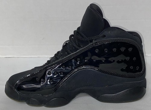 Jordan 13 Cap & Gown ( 884129-012 ) Size 4.5Y Black Nice Condition! - Picture 6 of 10