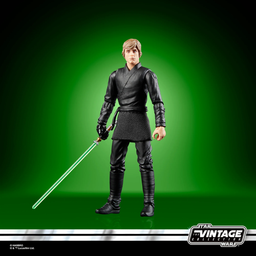 Figura de 3,75 pulgadas de Star Wars The Vintage Collection Luke Skywalker (Academia Jedi) - Imagen 8 de 10