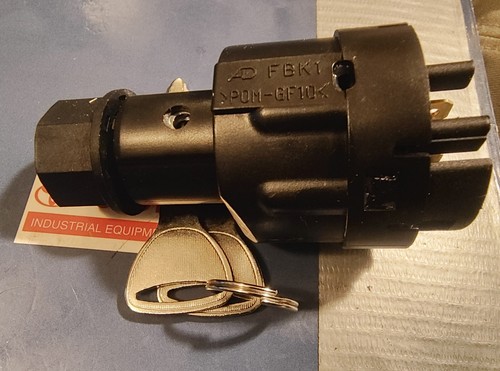 57590-23342-71 New Ignition Switch With 2 Keys For Toyota Forklift 7 & 8 series - Picture 5 of 7
