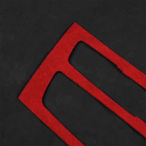 Suede Wine Red Central Control CD Panel Cover For BMW 1 2 Series F20 F22 2012-18 - Picture 8 of 10