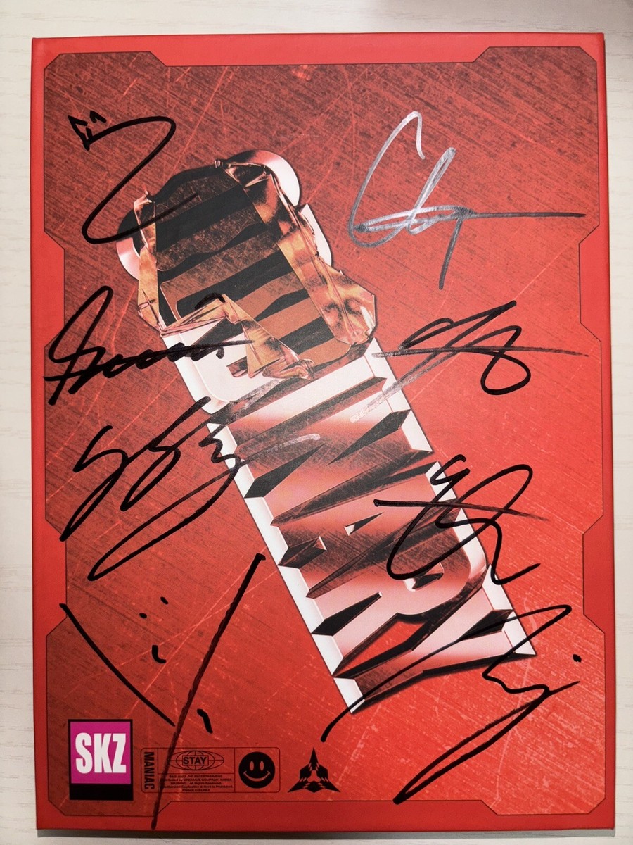 stray kids　プロモアルバム　非売品　サイン入り　ODDINARY　レア STRAY KIDS [ODDINARY] Autographed Signed Promo Album
