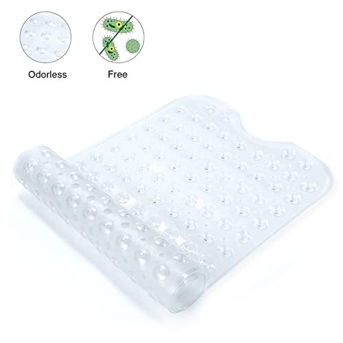 Bath and Shower Safety Mats 40x16 inch, Non Slip with Suction Cups for Clear - Picture 6 of 6