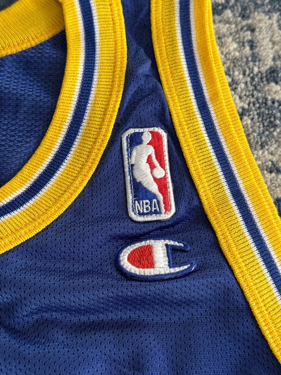 TIM HARDAWAY オーセンティックジャージ Mint Champion Golden State Warriors Tim Hardaway #10 Vintage