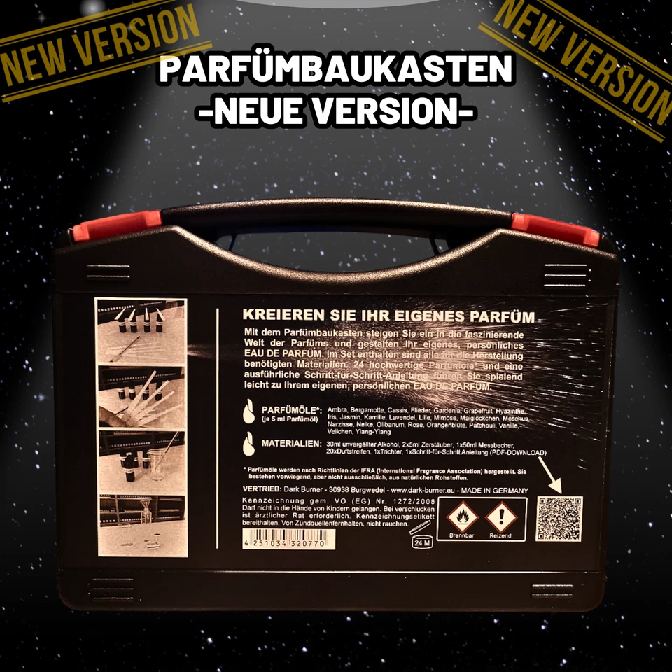 Parfümbaukasten "Neue Version" – Dein individuelles Parfüm -24x5ml Duftöle- - Image 4 of 4