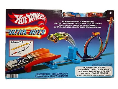 Hot Wheels Track Set, HW Ultra Hots Drop Shot Set