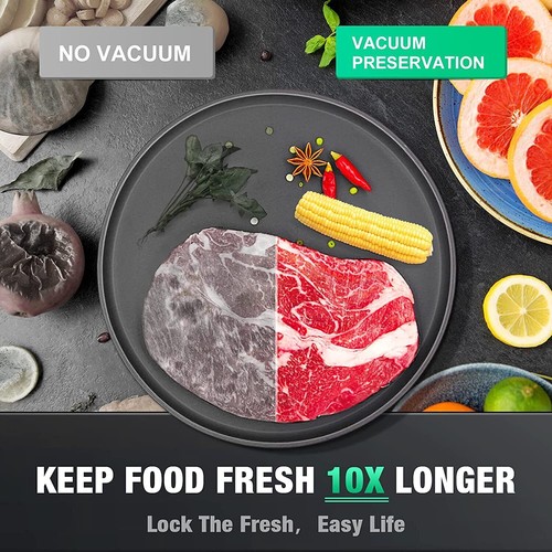 Commercial Food Saver Vacuum Sealer Seal A Meal Machine Foodsaver Sealing kit - Imagen 12 de 26