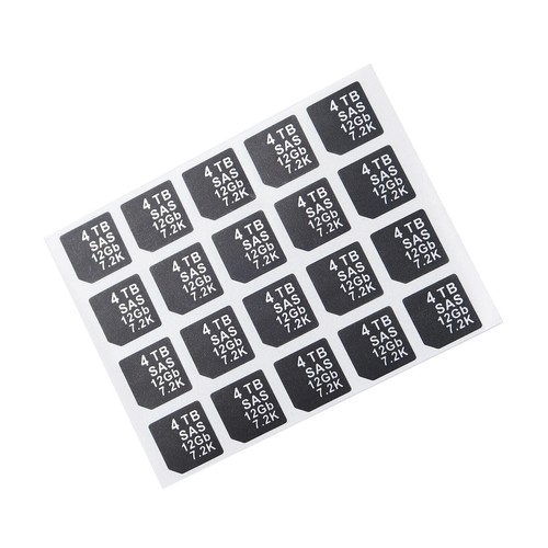20PCS Capacity Stickers Labels FOR DELL DXD9H X7K8W 14gen Hard Disk Tray Caddy - Bild 18 von 171