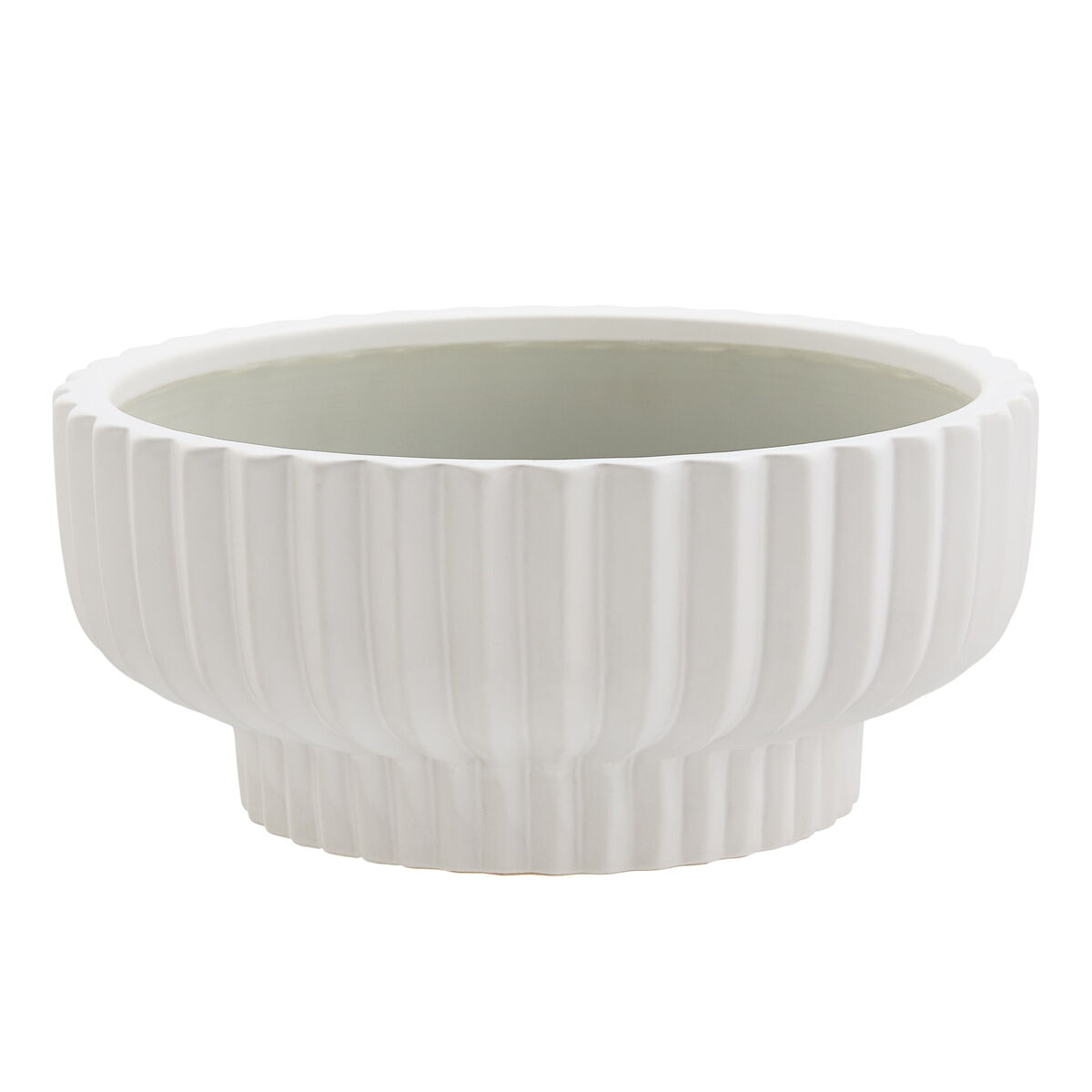 Better Homes & Gardens 2-Pack Fischer Round Ceramic Planters, 8 Better Homes & Gardens 2-Pack Fischer Round Ceramic Planters, 8