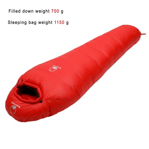 Very Warm Goose Down Filled Mummy Style Sleeping Bag Fit for Winter Thermal - Picture 37 of 44