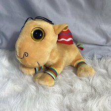 TY Beanie Boos 2019 Jamal the Camel 9” Soft Stuffed Plush Glitter Eyes EUC 68