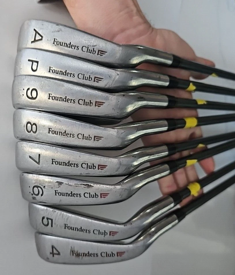 Founders Club The Judge Rules Iron Set of 8 RH Clubs Graphite Shaft Regular Flex - Image 2 of 4
