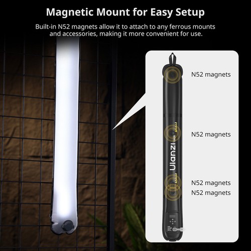 Ulanzi UA20 20W Portable Air Tube Light Air Column Led Video Light 2700K-6500K - Picture 7 of 19