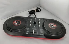 Ion Discover DJ System Dual Turntable Scratch MP3s USB Double Deck Controller