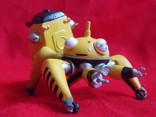 ⭐ NUEVA Figura de PVC Ghost in the Shell TACHIKOMA TACHI-AMARILLO H= 2,5" 6 CM Reino Unido 🙂 - Imagen 5 de 11