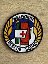 Walworth Rescue Squad Patch Wisconsin