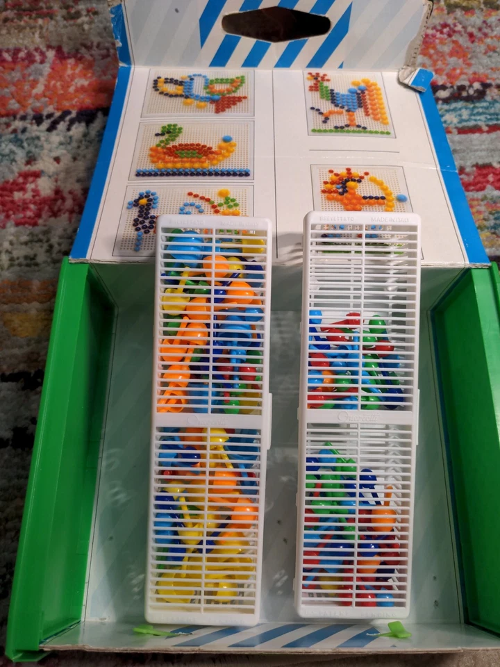 De colección Quercetti Fanta Color 0830 Muy Raro Coleccionable Hecho en Italia 1984 Foto 4 de 4