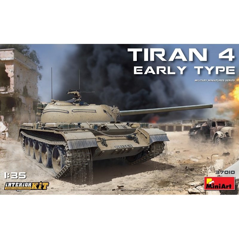 Miniart 37010 1:35th scale Tiran 4 Early Type complete with Interior Kit