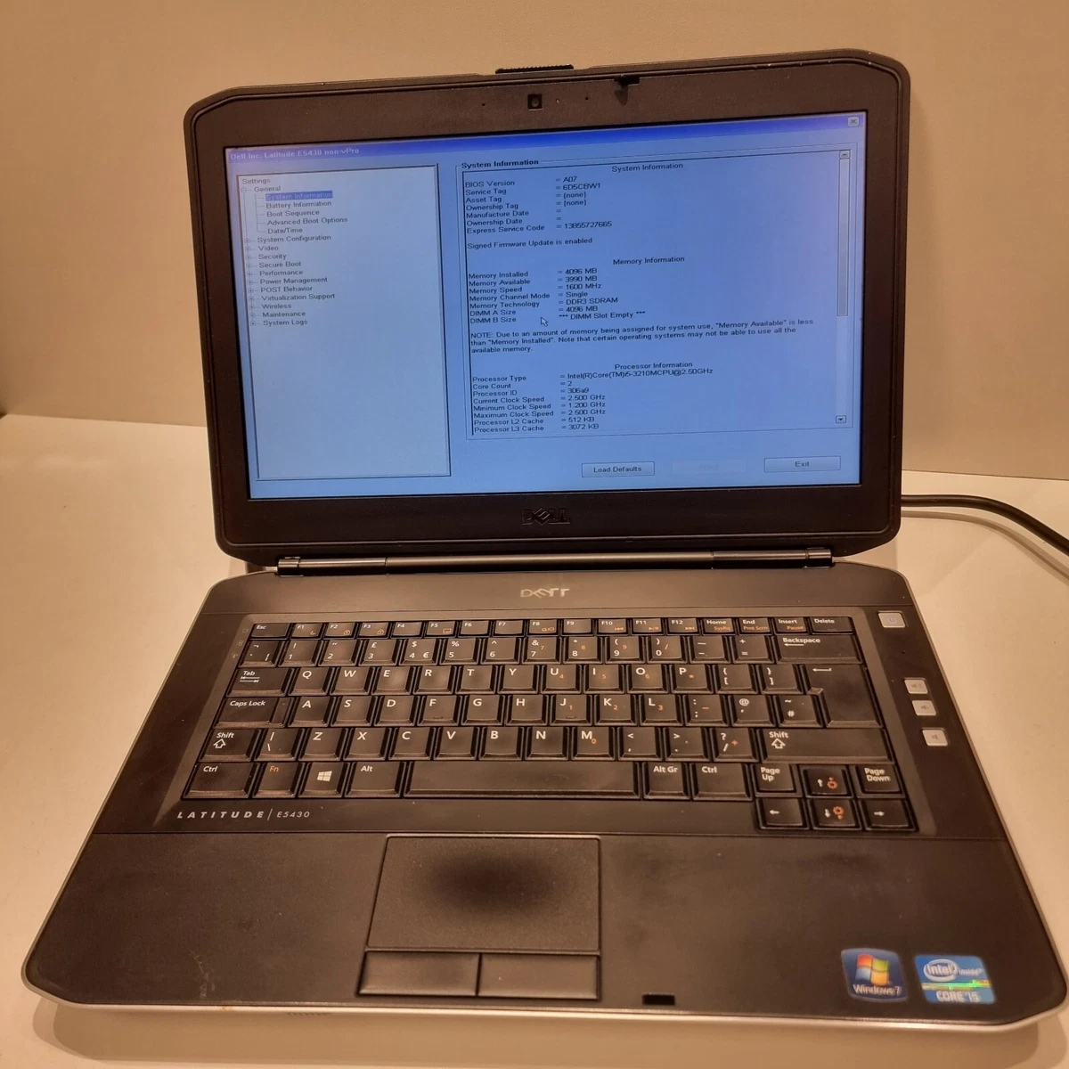 Dell Intel Core i5 3rd Gen. 4 GB RAM PC Laptops & Netbooks for 