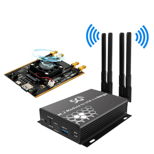 For 5G LTE GSM Modem For NGFF M.2 Key B to USB 3.0 Wireless Module Adapter Card - Picture 2 of 10