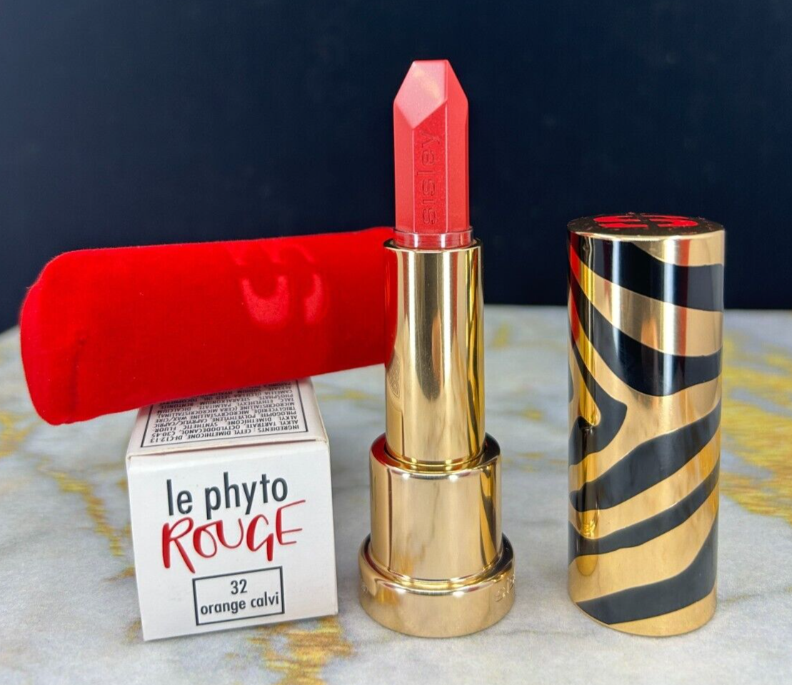 Sisley Le Phyto Rouge Long Lasting Lipstick 32 Orange Calvi 0.11