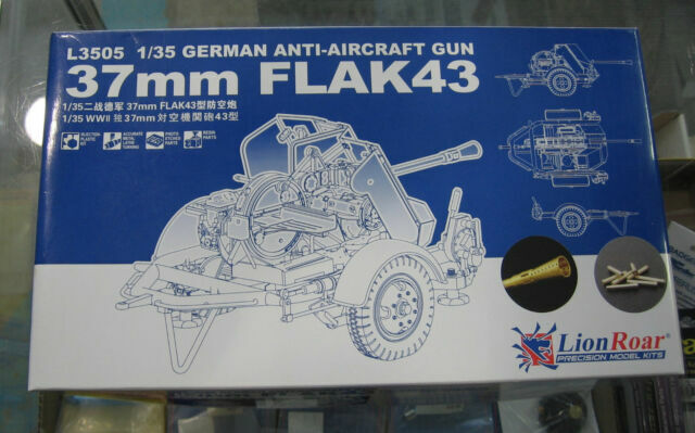 Lion Roar 1 35th Scale German 37mm Flak 43 Gun Wheels From Kit No L3505 For Sale Online Ebay