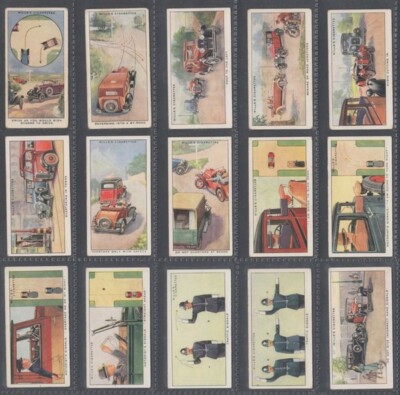 CIGARETTE CARD SET W.D. & H.O. WILLS, SAFETY FIRST 1934 (ID:985/AS0100A)