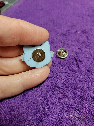 ^Cat Grey Gray Blue Eye Tie Tack Lapel Pin - Kitten Kitty Perfect Gift Unique! - Picture 4 of 4