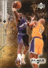 1998-99 Black Diamond Utah Jazz Basketball Card #84 Karl Malone