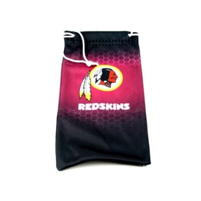 Washington Redskins Sunglasses Bag Drawstring Microfiber Pouch NFL Official