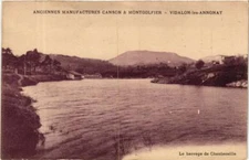 Old postcard AK VIDALON-les-ANNONAY Le barrage de Chantecaille (661336)