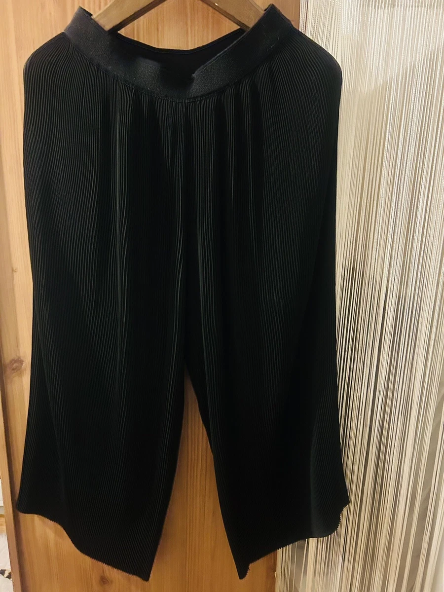 Pleated culottes zara sales