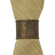 Park Designs  Fulton Pinecone Cuff Napkin Ring - NEW
