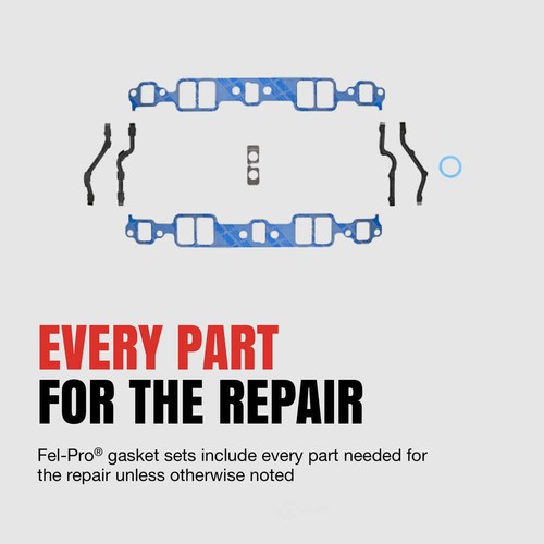 Engine Intake Manifold Gasket Set Fel-Pro fits 89-90 Nissan 240SX 2.4L-L4 - Foto 4 di 5
