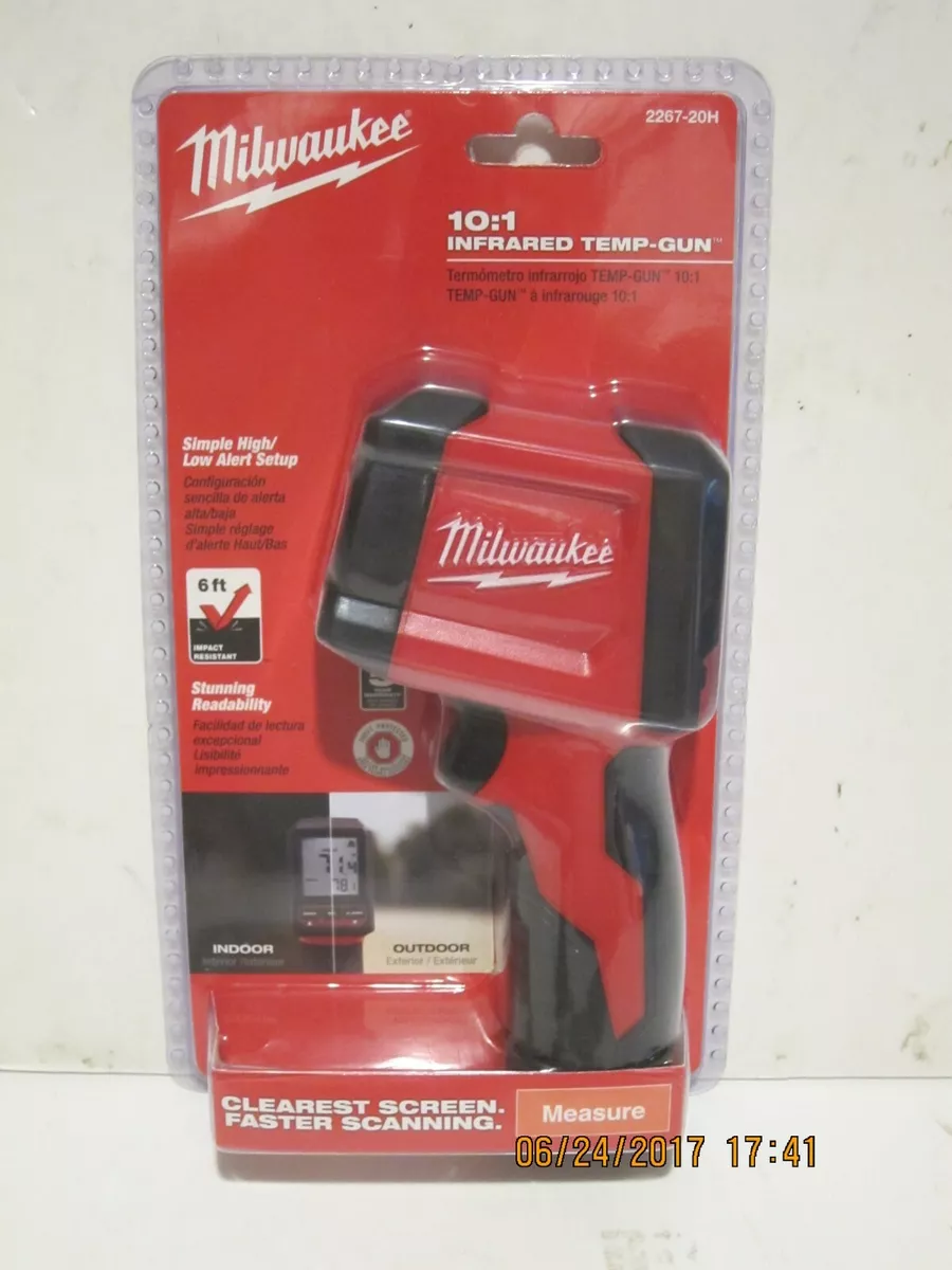 Milwaukee 10:1 Infrared Temp Gun 2267-20