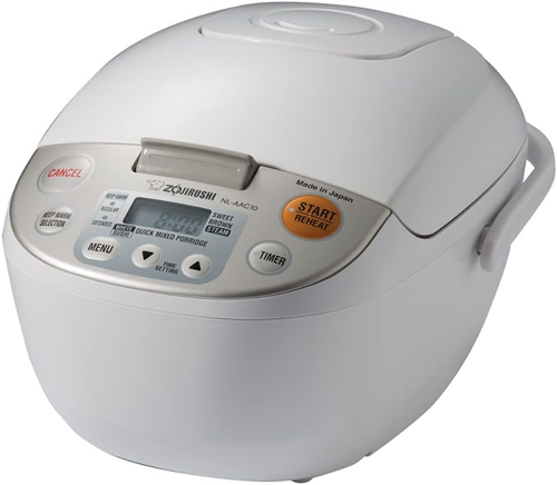 NL-AAC10 Micom Reiskocher (ungekocht) und Wärmer, 5,5 Tassen/1,0 Liter - Bild 7 von 12