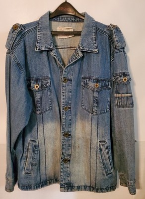 Gold Label SpecialEquipment Mens denim jacket .2XL/blue sewn in extra pockets 
