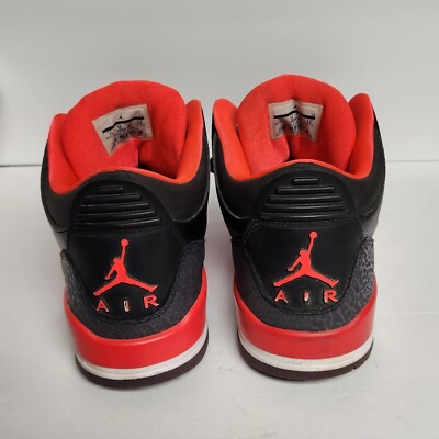 Size 11 Nike Air Jordan 3 Crimson OG Retro 136064-005 Red  display picture 1
