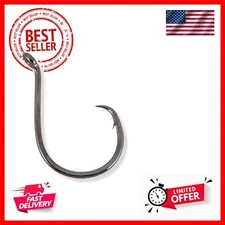 Owner 5378 SSW Up Eye Offset Circle Hook, Pro Pack