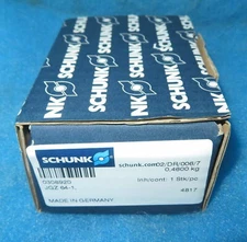 New Schunk JGZ64-1 0-4600kg Universal Gripper + 1 Year Warranty