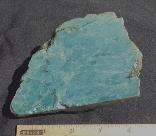 Vonsen Blue Jade Rare AA Color Cut Open Boulder 646 Grams- 1.45 LB Sonma County - Picture 8 of 12