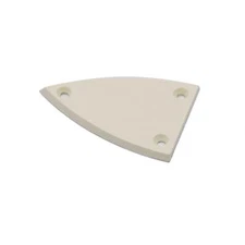 KD By AxLabs Truss Rod Cover - Large Spade Shape, 3-Screw - Ivory