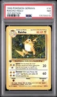 1999 Pokemon GERMAN 1st Edition Base Set Raichu Holo 14/102 PSA 7 NM