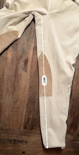 Ralph Lauren Damen Reitsport Jodhpur Reithose mit Wildleder Größe 12 Stretch - Bild 8 von 9