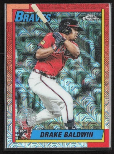 2025 Topps Update Series Silver Pack Mojo Drake Baldwin RC Braves #U90C-4