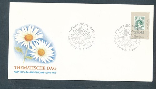 D452774 Niederlande FDC Thementag Amphilex Rai Amsterdam 1977