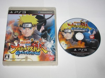 Naruto Narutimate Storm Generation Japanese no manual PS3 Japan import US Seller