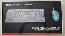 iBUYPOWER MK9 RGB Mechanical Keyboard Chimera M7 RGB Mouse Combo White