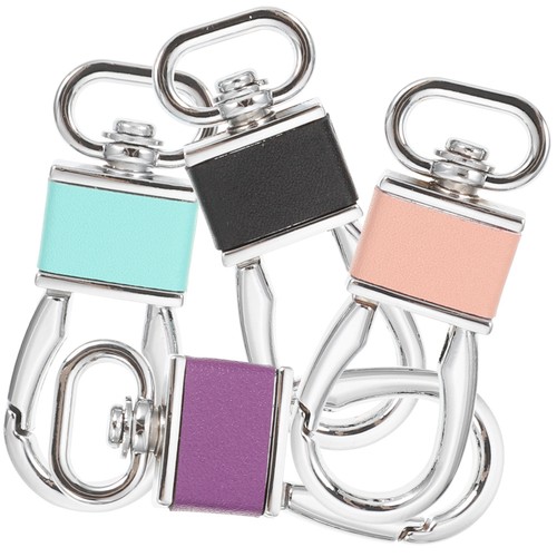 4 Pcs Key Chain Carabiner for Keys Keyring Clip Hook Man Metal Keychains - Bild 5 von 12