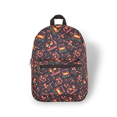 Minecraft Dungeons Rucksack, passend für A4 mit innen gepolsterter Laptop-/Tablettasche